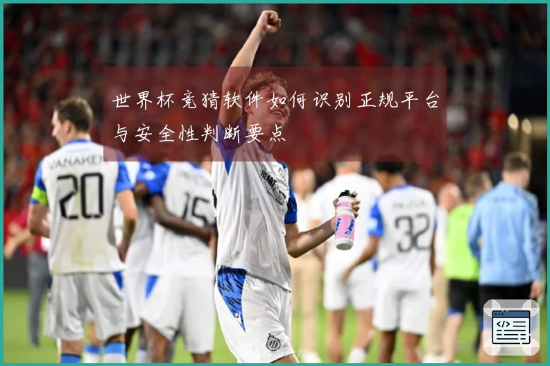世界杯竞猜软件如何识别正规平台与安全性判断要点